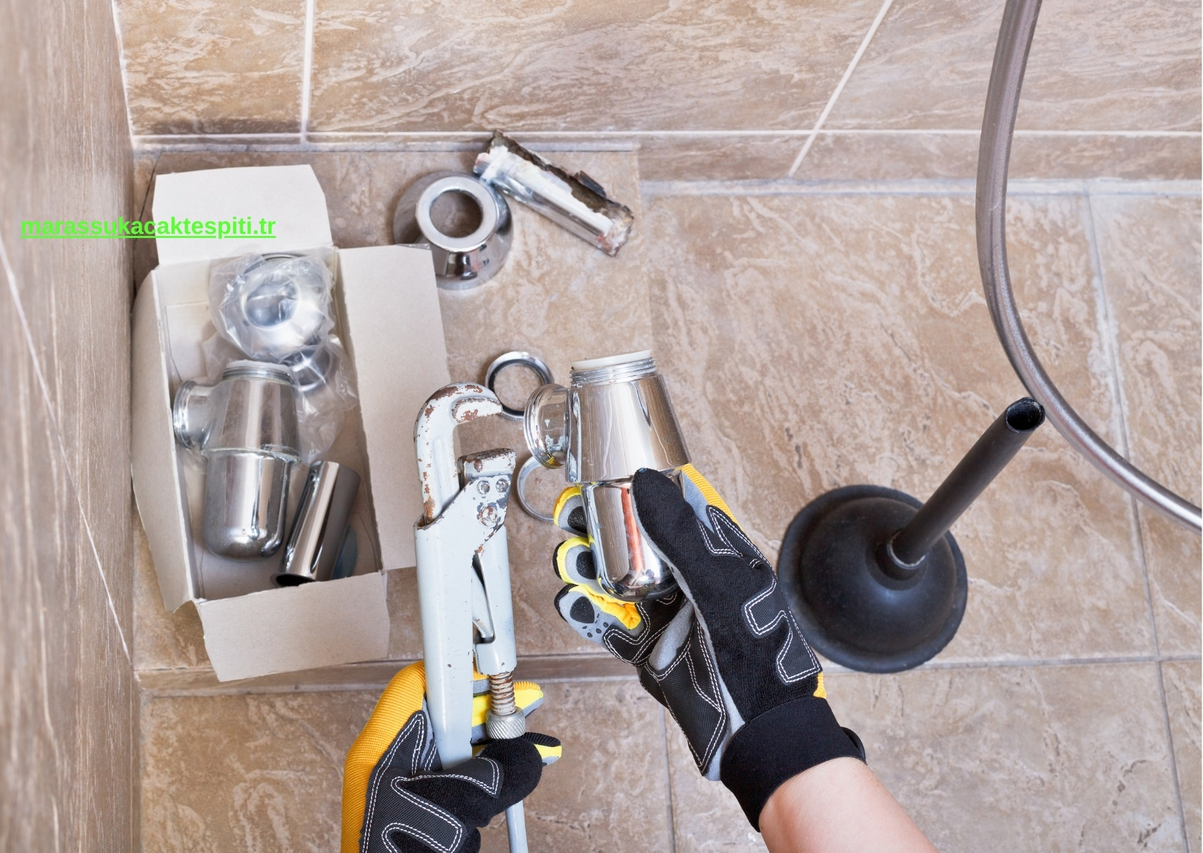 Maraş termal kamera su kaçağı